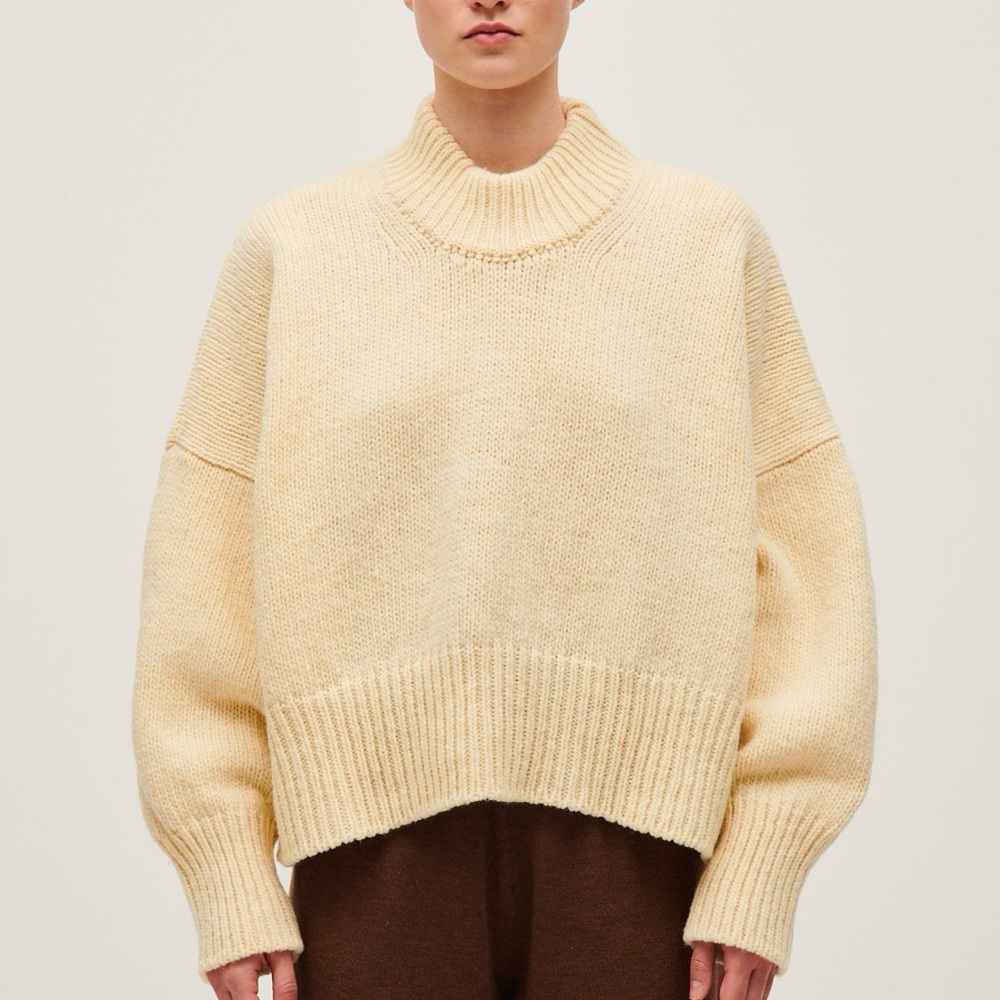 BABAA (NWT) Jumper no15 WOOL Natural